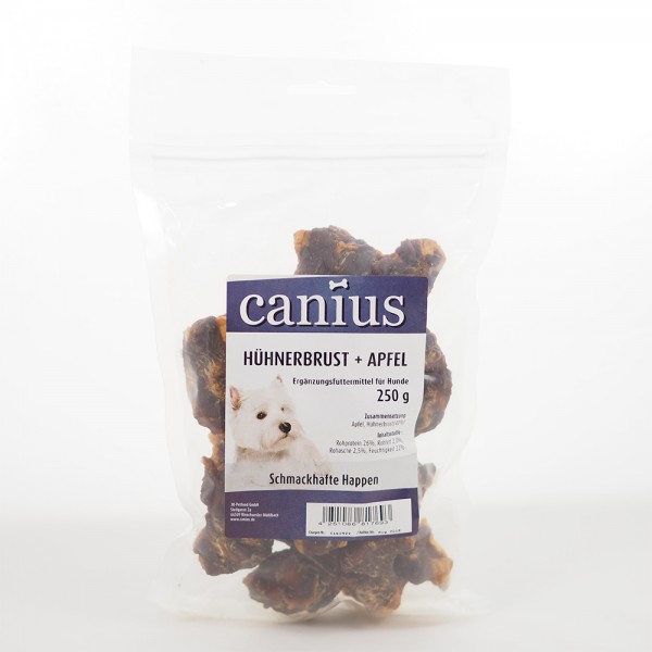 Canius Hühnerbrust + Apfel 250g