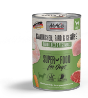 MACs DOG - Kaninchen, Rind & Gemüse 400g MACs DOG - Kaninchen, Rind & Gemüse 400g