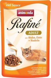 Animonda Rafiné Soupé Huhn, Ente & Nudeln - 100g Frischebeutel