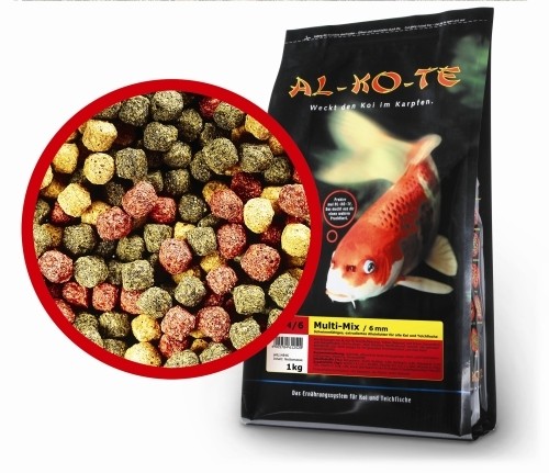 ALKOTE Fisch Futter Multi Mix 6 mm 1 kg