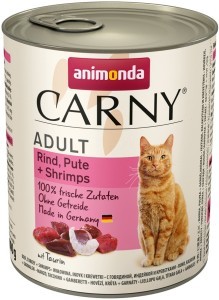 Animonda Carny Adult Rind Pute & Shrimps - 800g Dose