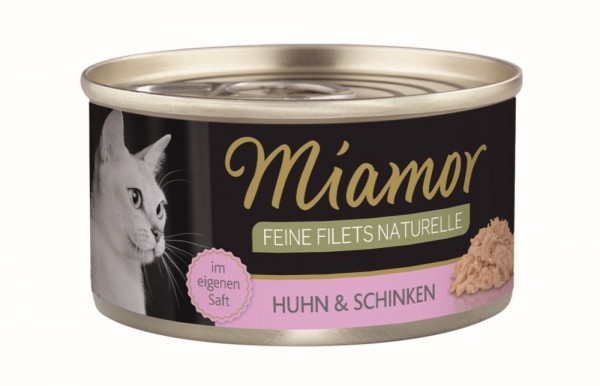 Miamor FF Naturelle Huhn & Schinken 80g