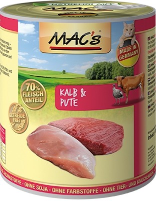 MACs Cat Kalb & Pute - 800g Dose