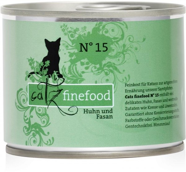 Catz finefood No. 15 Huhn & Fasan 200g