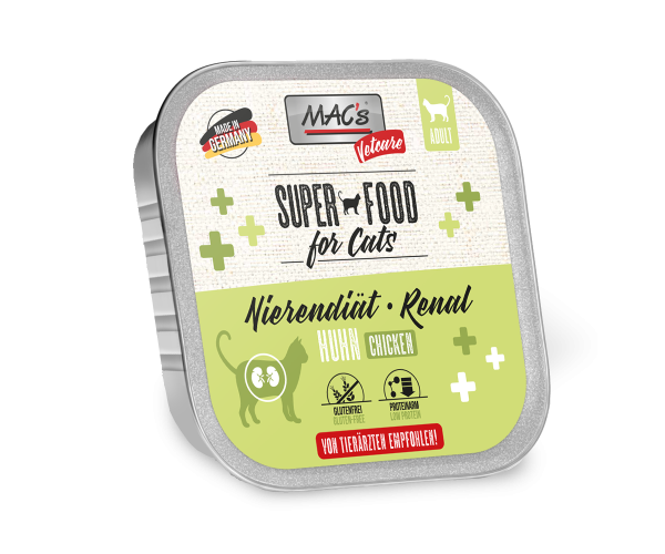 MACs CAT - Vetcare Huhn Nierendiät 100g Schale