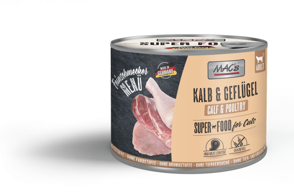 MACs CAT - Feinschmecker Kalb & Geflügel 200g