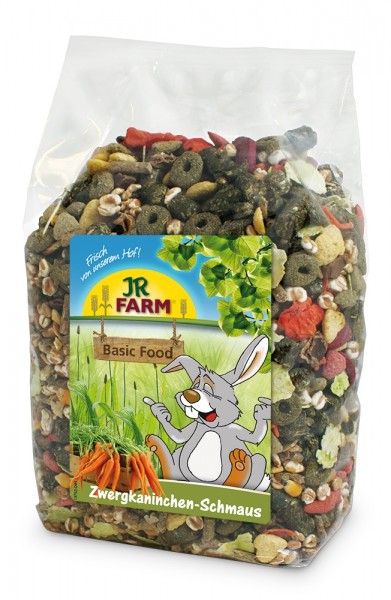 JR Farm Zwergkaninchen-Schmaus 1,2 kg