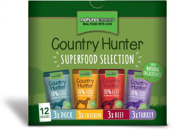 Country Hunter Dog Frischebeutel Multipack 12x150g