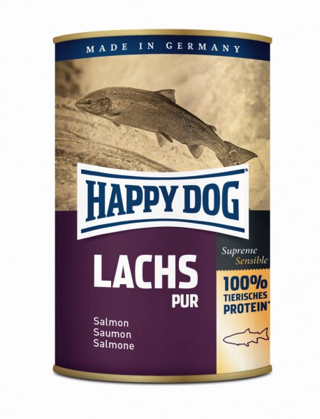 *** Happy Dog Dose Lachs Pur 375g [*** AUSLAUFARTIKEL]