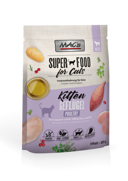 MACs CAT - Kitten Geflügel 300g