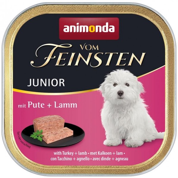 Animonda vom Feinsten Junior Pute & Lamm - 150g Schale