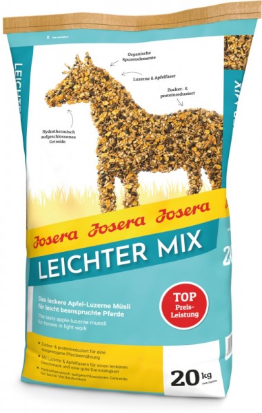 Josera petfood, Pferd, Leichter Mix 20kg