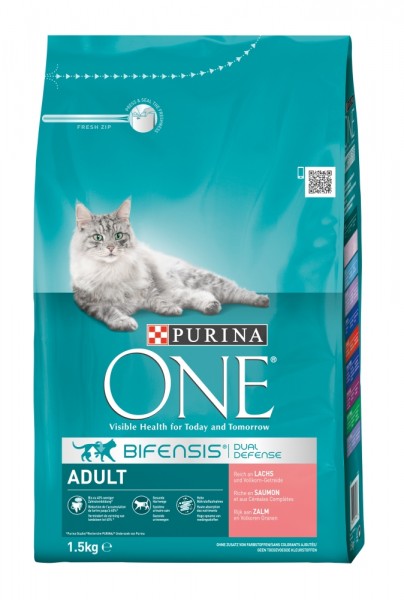 Purina ONE BIFENSIS Adult reich an Lachs 1,5kg