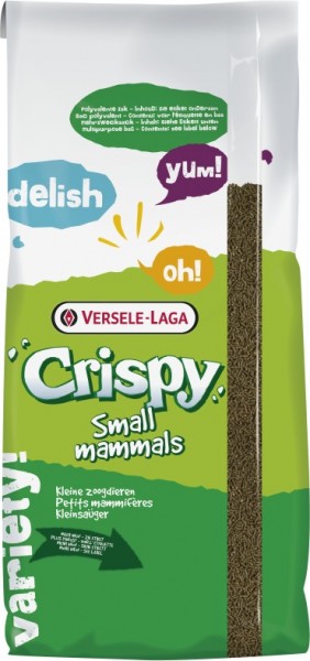 Versele-Laga Crispy Pellets - Chinchillas & Degus - 3mm pellet - 25kg Sack