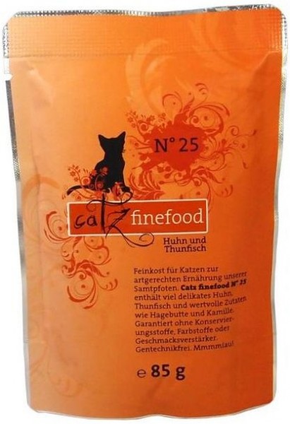 Catz finefood No. 25 Huhn & Thunfisch 85g