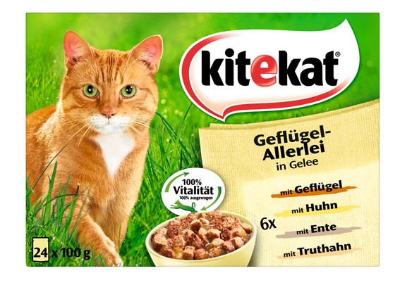 *** Kitekat Portionsbeutel Multipack Geflügel - Aller [*** AUSLAUFARTIKEL]