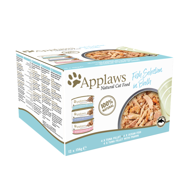 Applaws Cat Multipack Fisch Selection 12x156g