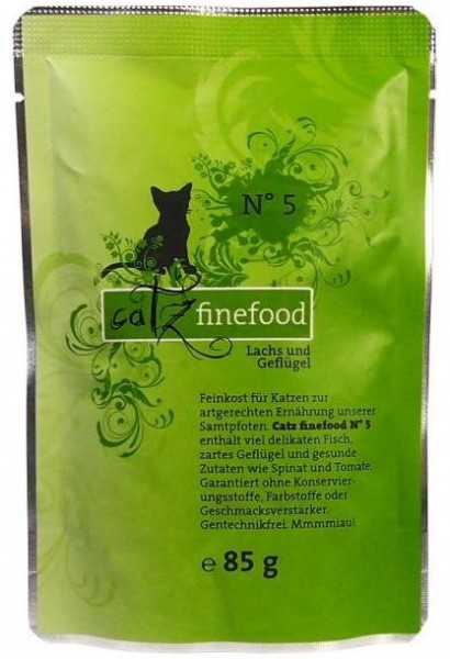 Catz finefood No.5 Lachs 85g