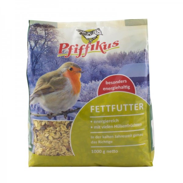 Pfiffikus Fettfutter - 1kg Beutel