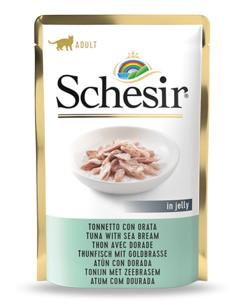 Schesir Cat - Thunfisch & Goldbrasse - 85g Frischebeutel