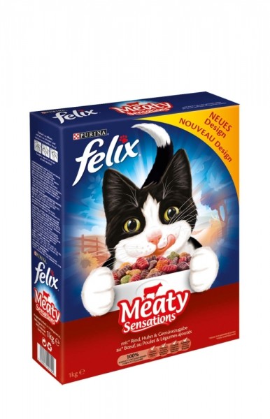 FELIX Sensations Meaty mit Fleisch 1kg