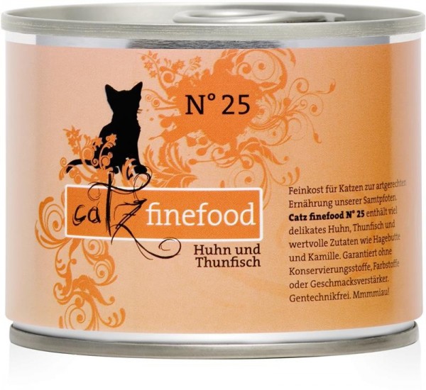 Catz finefood No. 25 Huhn & Thunfisch 200g