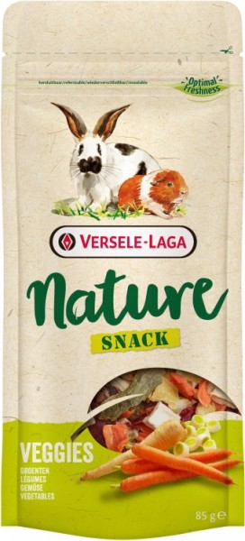 Versele-Laga Nature Snack Veggies - 85g Frischebeutel