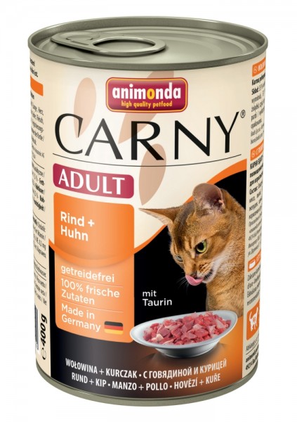 Animonda Carny Adult Rind & Huhn - 400g Dose