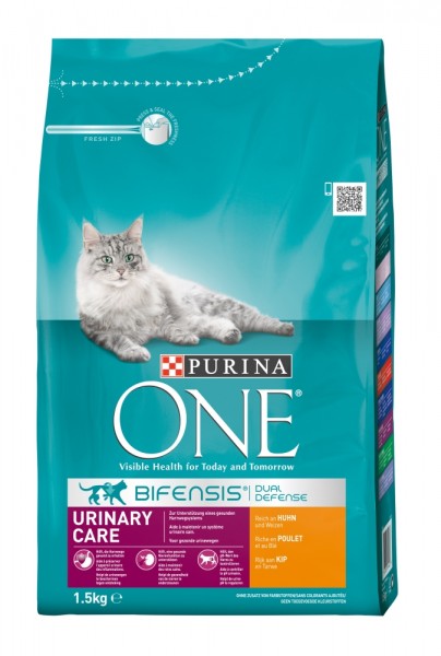 Purina ONE BIFENSIS Urinary Care reich an Huhn 1,5kg