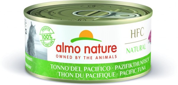 Almo Nature Katze Natural - Pazifikthunfisch 150g Dose