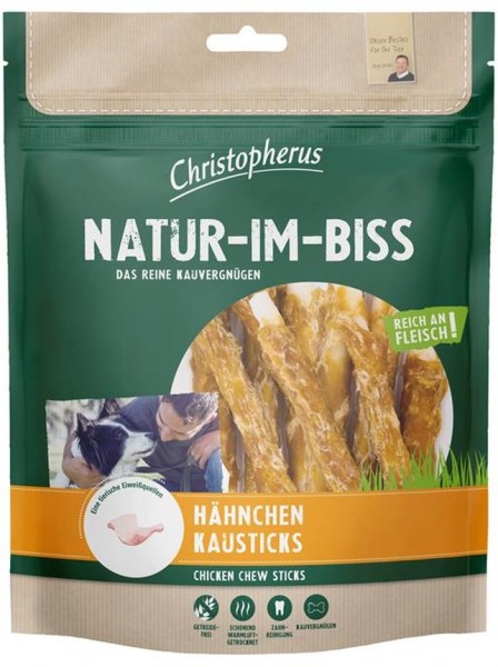 Christopherus Dog Snack Hähnchen Kausticks 300g