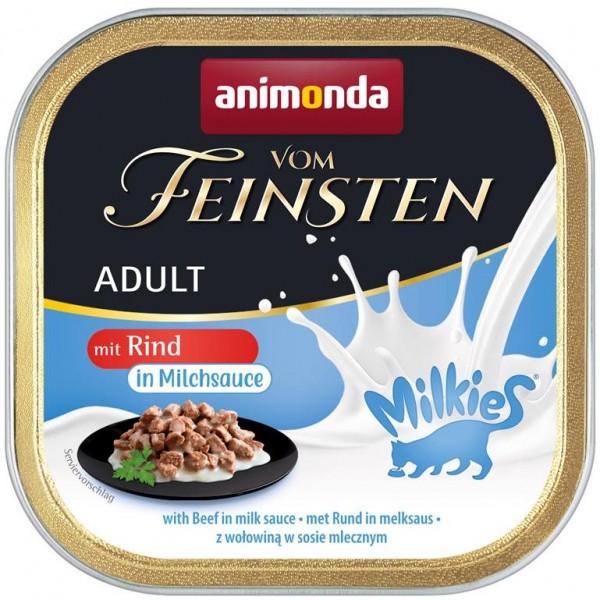 Animonda vom Feinsten mit Rind in Milchsauce - 100g Schale