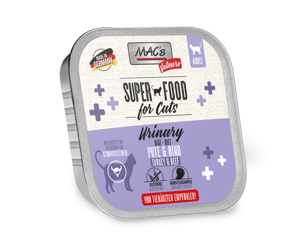 MACs CAT - Vetcare Urinary Pute & Rind 100g Schale