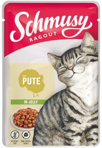 Schmusy Ragout mit Pute in Jelly 100g