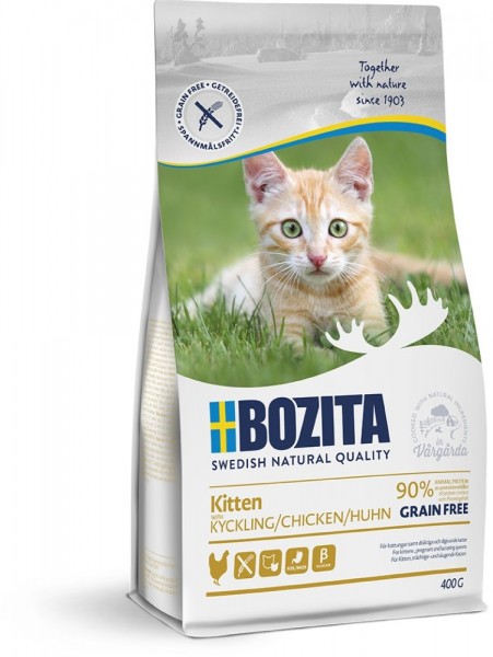 Bozita Katze Kitten Grain free Chicken 400g