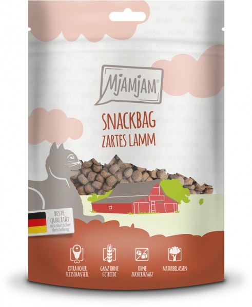 Mjamjam Snackbag zartes Lamm 125g