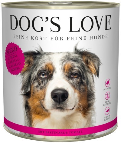 DOG´S LOVE Pferd 800g Dose