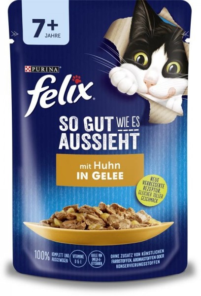 Felix So gut wie es aussieht Senior mit Huhn 85g