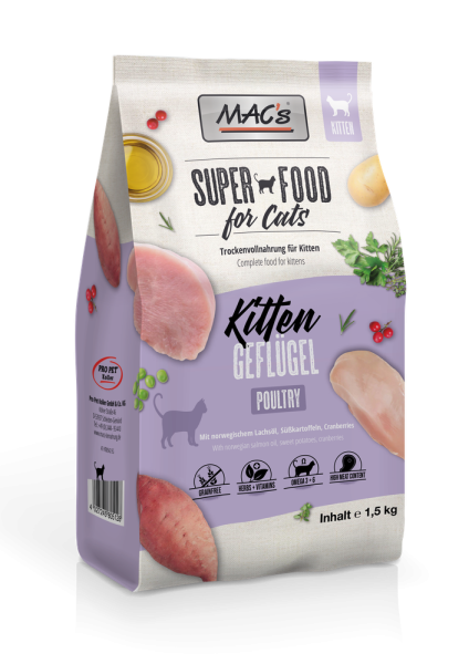 MACs CAT - Kitten Geflügel 1,5kg