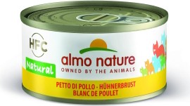 Almo Nature Katze Natural - Hühnerbrust - 70g Dose