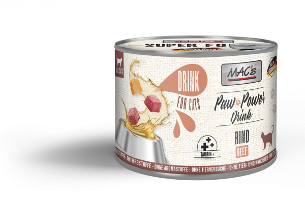 MACs CAT - Paw Power Drink Rind 200g
