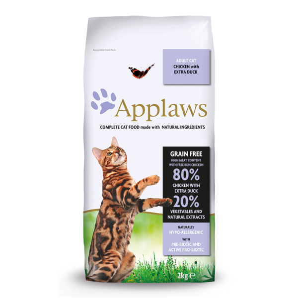 Applaws Cat Trockenfutter Huhn & Ente 2kg