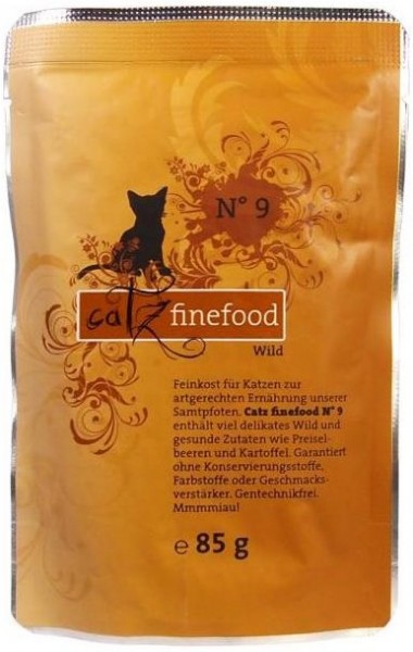 Catz finefood No.9 Wild 85g