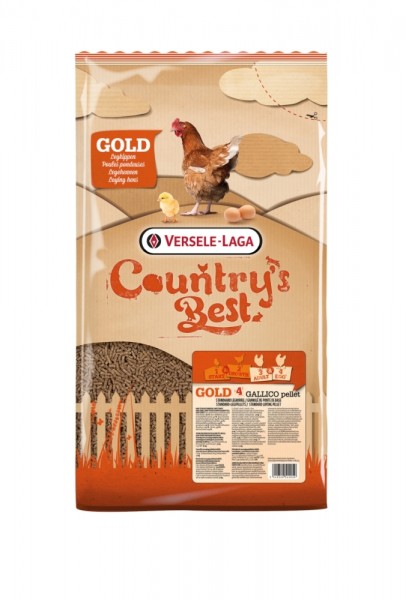 Versele-Laga Countrys Best GOLD 4 GALLICO Pellet - 5kg Beutel