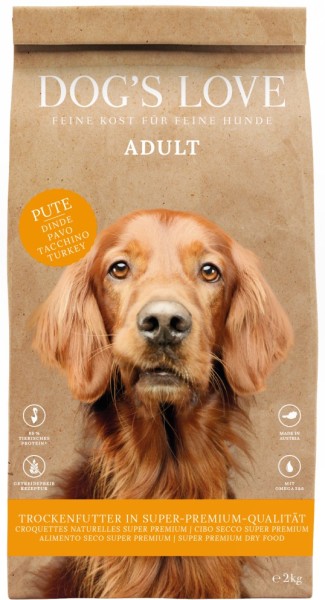 DOG´S LOVE Pute 2kg