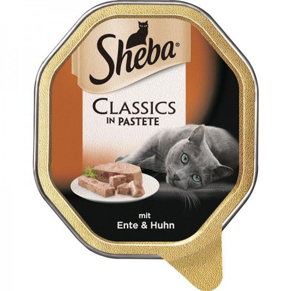 Sheba Schale Classics mit Ente & Huhn 85g