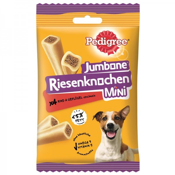 Pedigree Snack Riesenknochen Mini mit Rind und Geflügelge