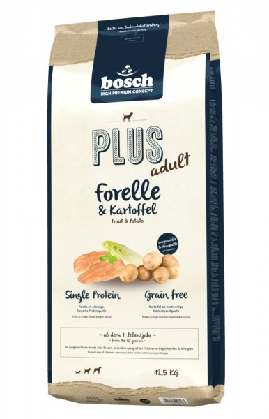 Bosch Dog PLUS Forelle & Kartoffel 12,5kg