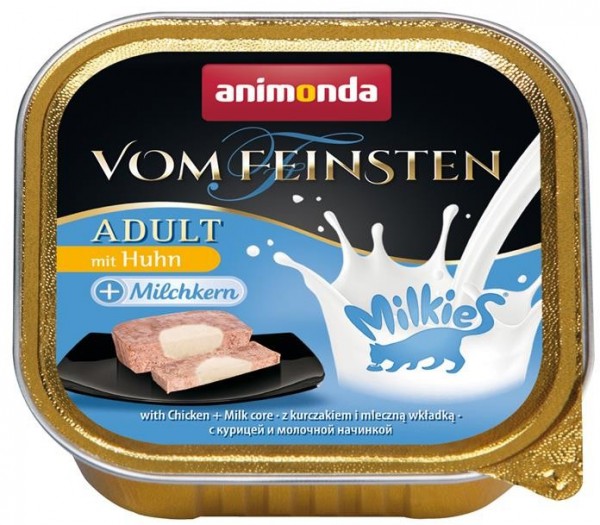 Animonda vom Feinsten mit Huhn + Milchkern - 100g Schale