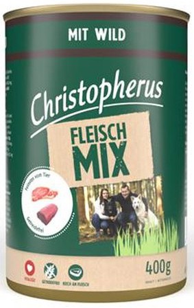 Christopherus Dog - Dose Fleischmix - mit Wild 400g